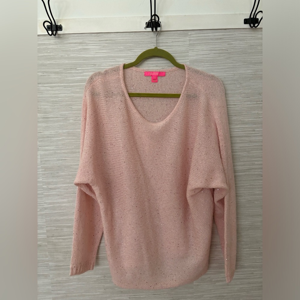 Gorgeous Shimmer Pink Sweater 💕 Lilly Pulitzer / Medium